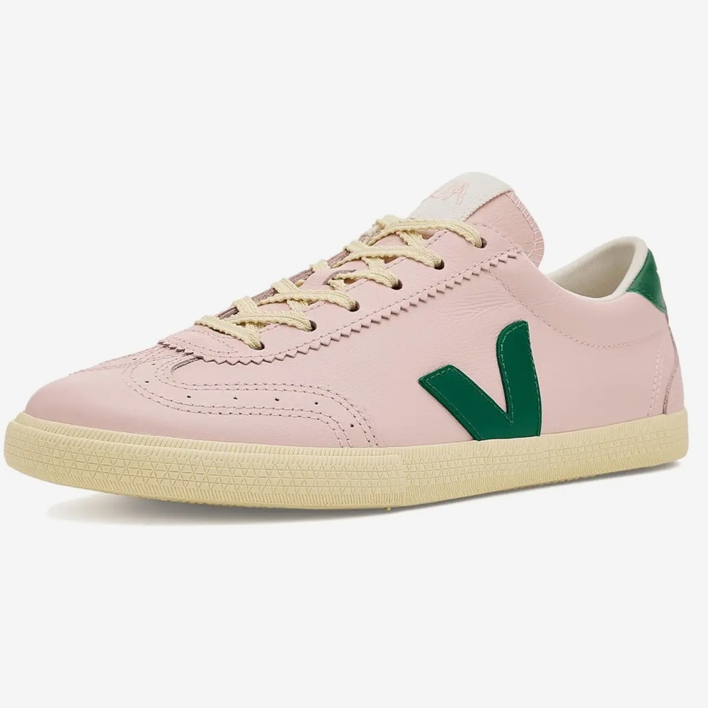 Veja Volley Sneakers in Petale Gold Calcaire. Size 38. Brand New, Never Worn